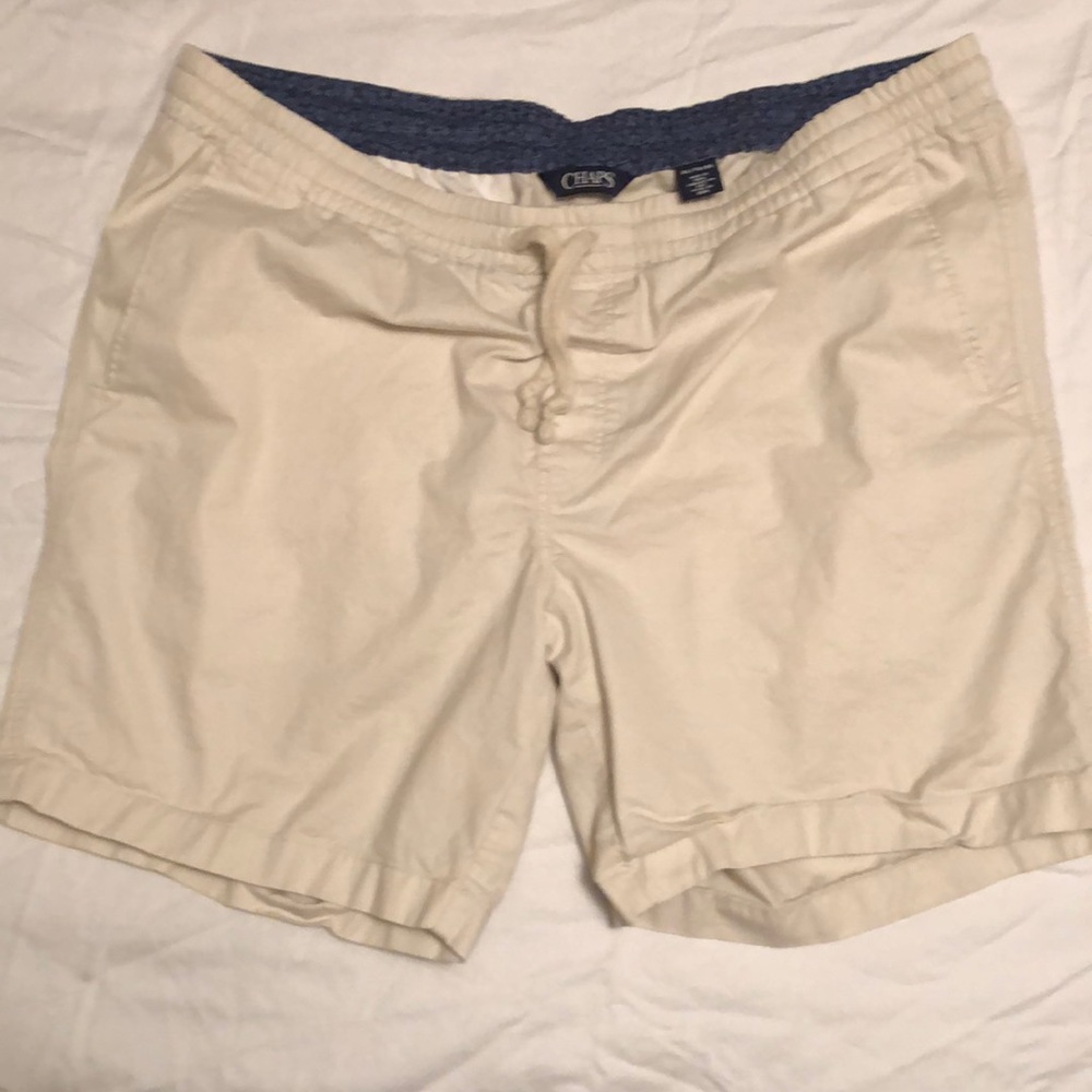 Chaps Shorts Men’s SZ XL New Stone